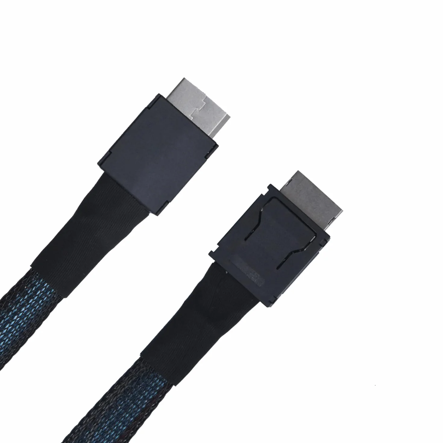 Oculink Câble PCIe 4.0 SFF-8611 4i Câble d'extension mâle pour eGPU Mini PC SSD Consoles de jeux portables portables (50 cm)