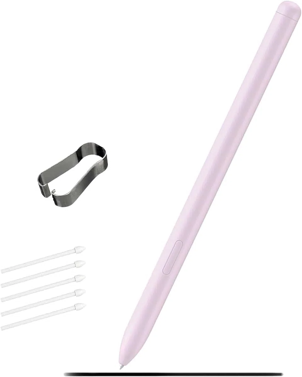 Stylet de rechange Lavande Galaxy Tab S9 FE S Pen pour Samsung Galaxy Tab S9 FE + 5 embouts gratuits pour Samsung Galaxy Tab S9 FE + stylet
