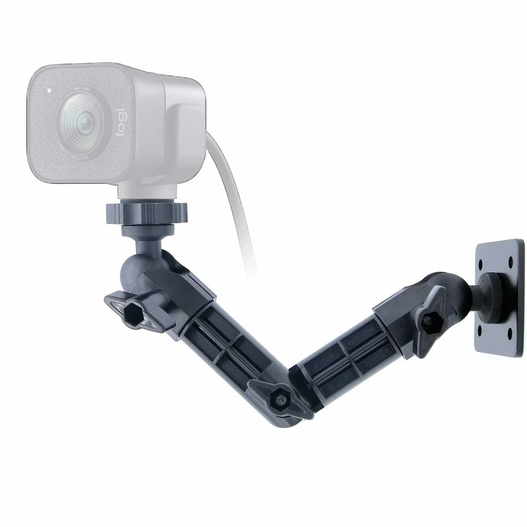 Support Mural pour Webcam Compatible avec Logitech C920s StreamCam C925e C922x C920 C930e C922 C930 C615 Brio webcams