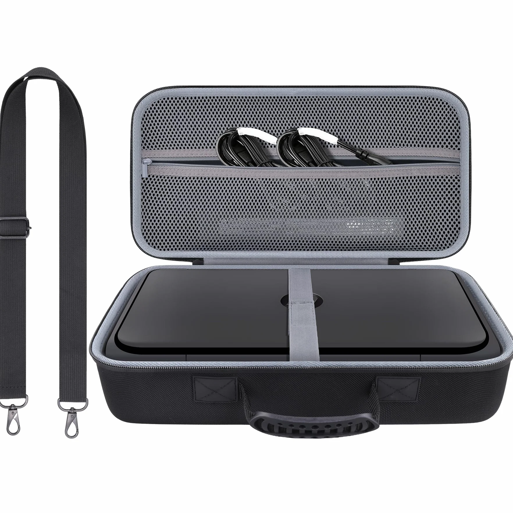 co2CREA Dur Étui de Voyage Rigide Housse Cas pour HP OfficeJet 250 Mobile AiO Jet d'encre（boîte Seule） (Housse pour HP 250)