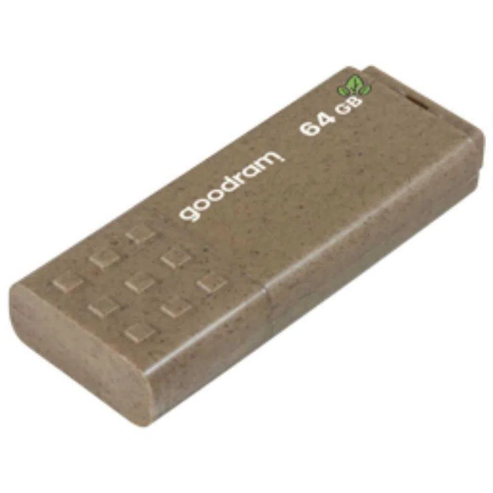 Goodram - Clé USB 64Go Ume3 Eco - Boitier Et Packaging en Matériau 100% Recyclés