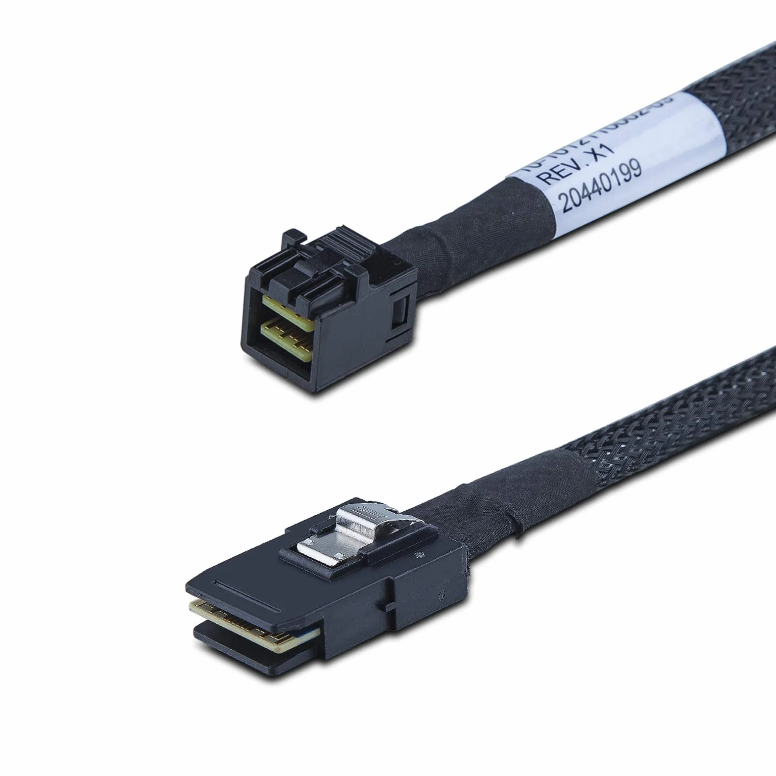 10Gtek [2 Pack] Interne Câble Mini SAS HD SFF-8643 à Mini SAS SFF-8087, 0.5-Mètre, Pliable, Flexible, 2 pièces