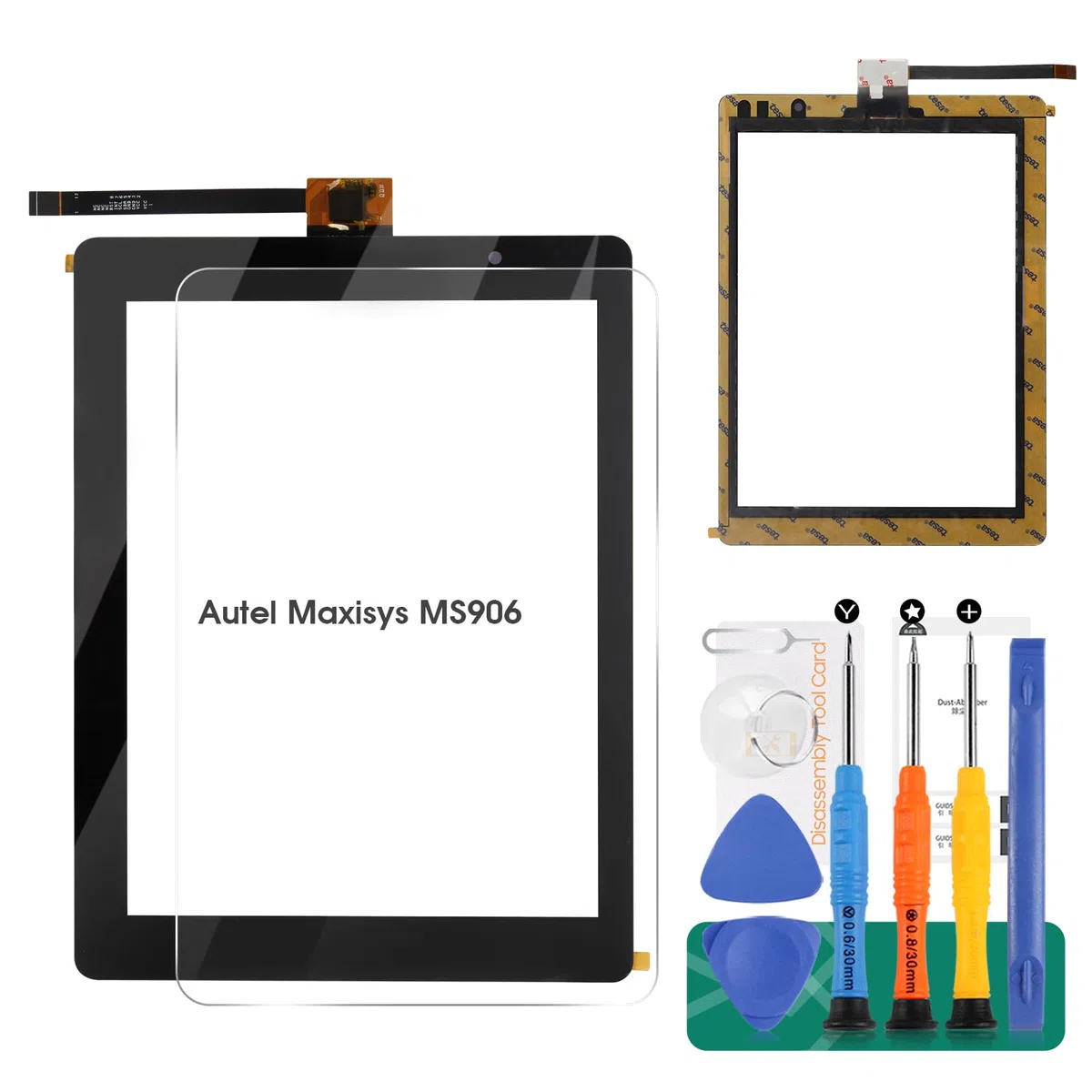 Écran tactile de rechange pour AUTEL MaxiSYS MS906 MS906TS MS906BT pour AUTEL MaxiSYS MS906TS MS906BT - Panneau de réparation de rechange (pas pour MS908)
