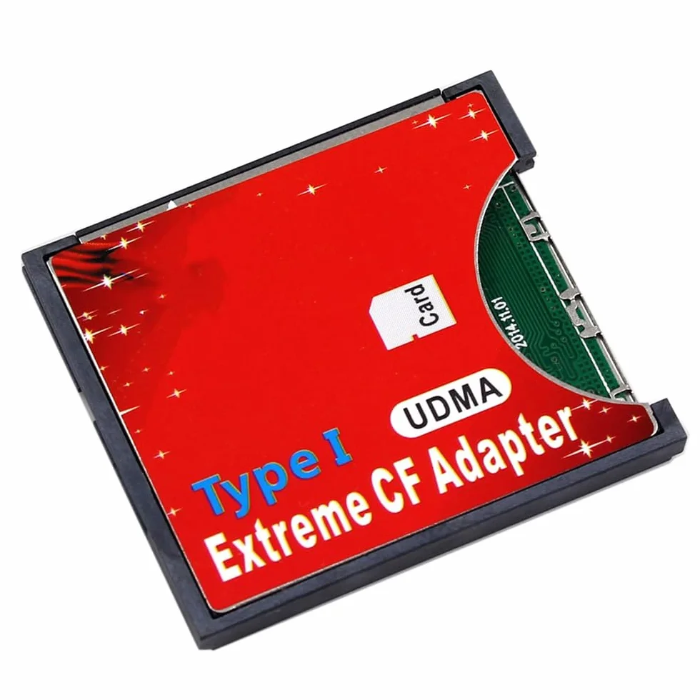 Adaptateur SD SDHC SDXC vers High Speed Extreme Compact Flash CF Type I