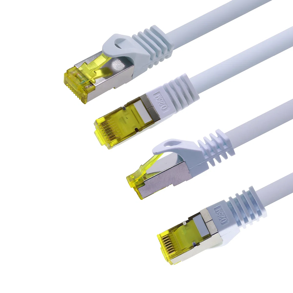 1aTTack.de Câble Réseau Cat7 Cat 7 10 GB/s SFTP - 5x 3,0m - RJ45 Ethernet LAN DSL Routeur Modem - 5 couleurs 03