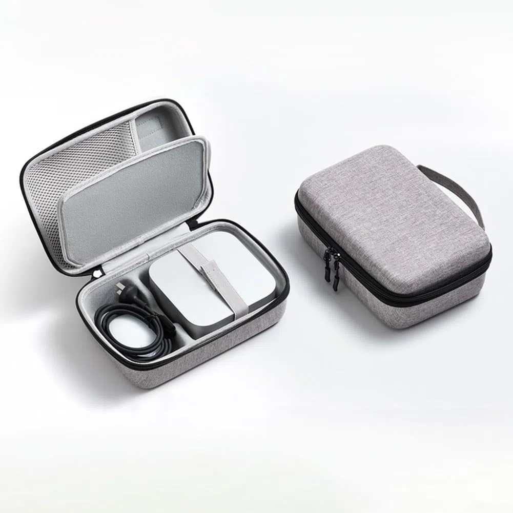 RemixAst Étui rigide pour ordinateur Mini Pro avec espace cloisonné en tissu EVA Oxford avec rembourrage intérieur doux