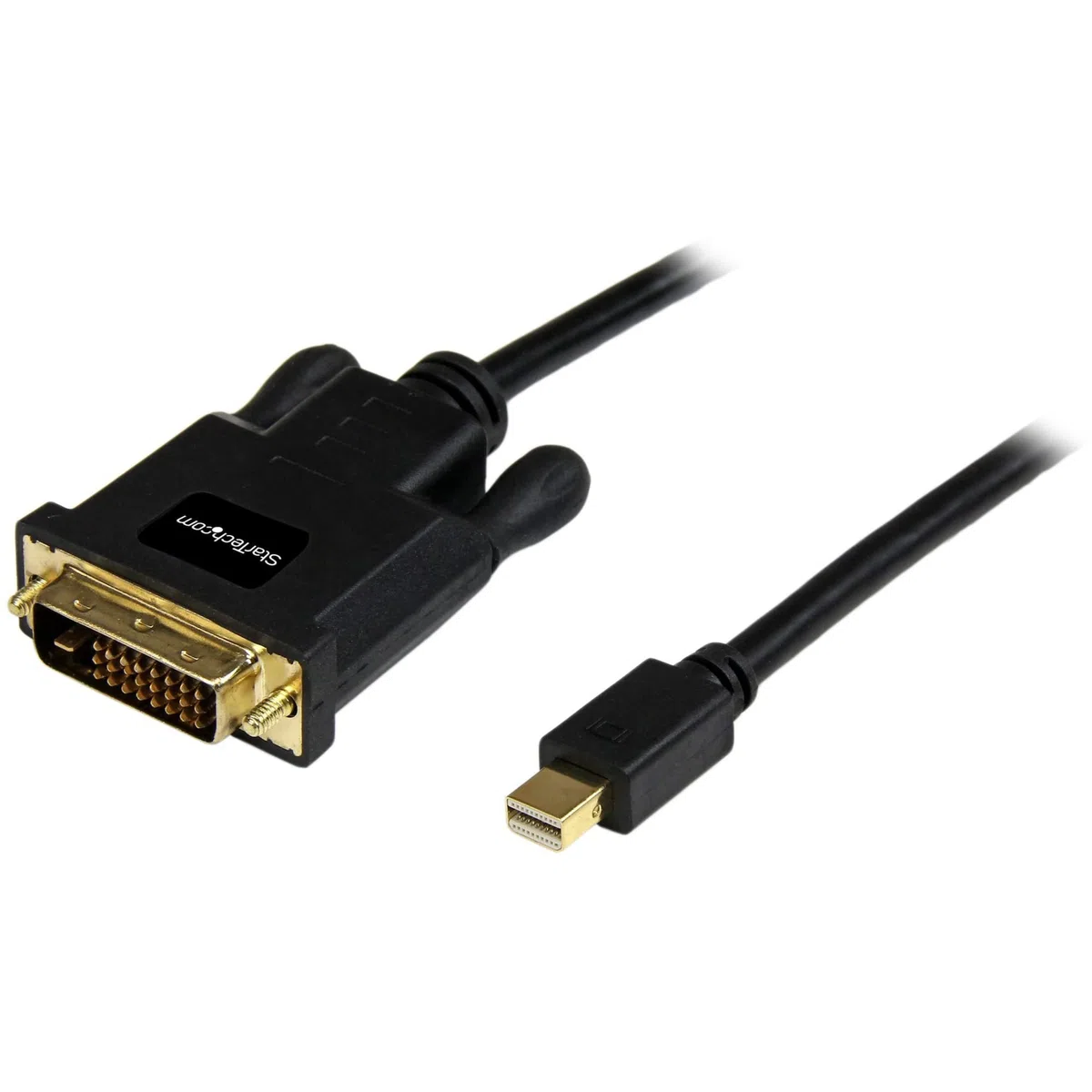 StarTech.com Câble Mini DisplayPort vers DVI de 1,8m - Adaptateur Mini DP à DVI - Vidéo 1080p - Lien Unique Passif mDP 1.2 vers DVI-D - mDP ou Thunderbolt 1/2 Mac/PC vers Moniteur DVI (MDP2DVIMM6B)