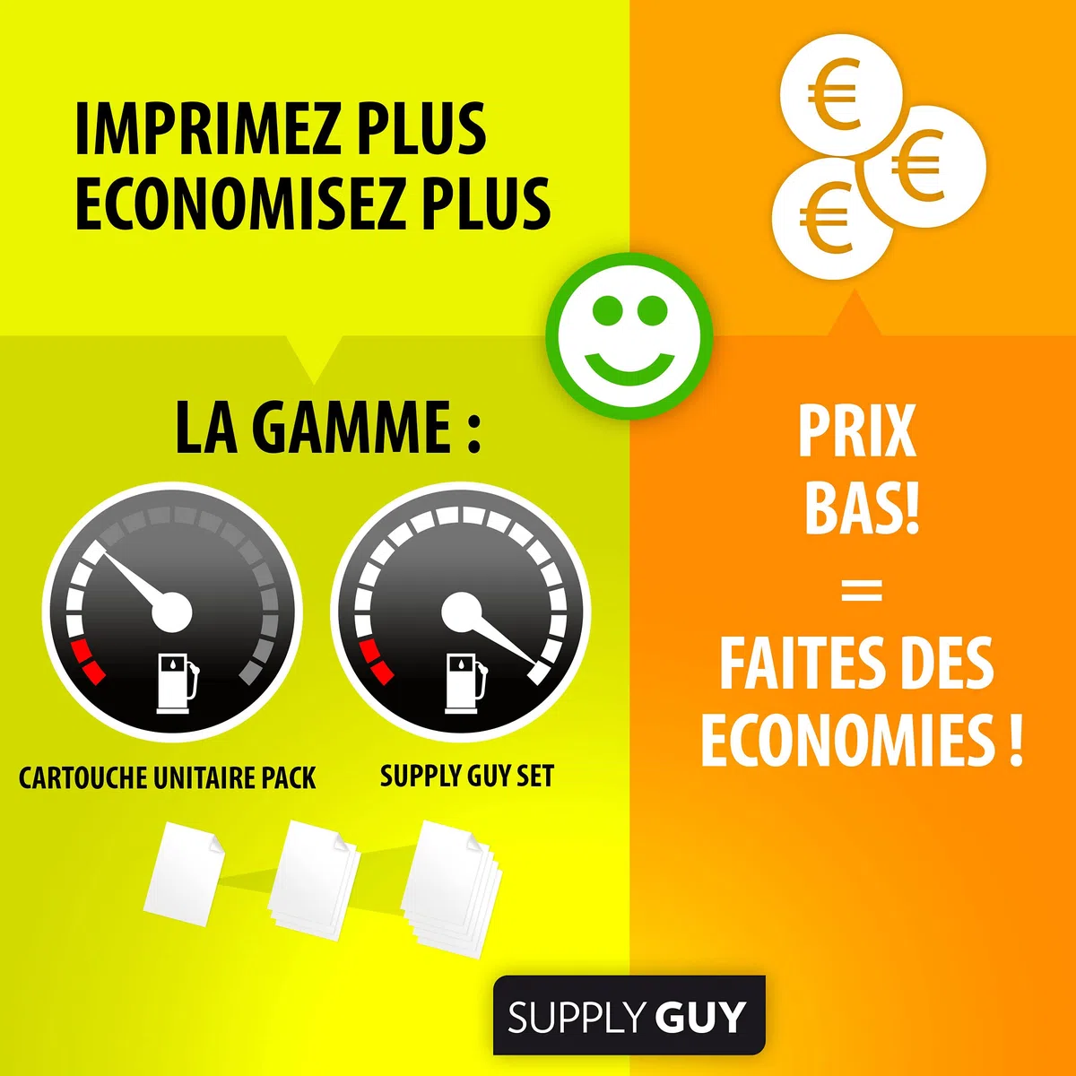 Supply Guy Encre compatibles avec Epson 113 pour EcoTank ET-5150 ET-5170 ET-5800 ET-5850 ET-16150 ET-16650 (4X Bouteilles d'encre 1x127ml, 3x70ml)