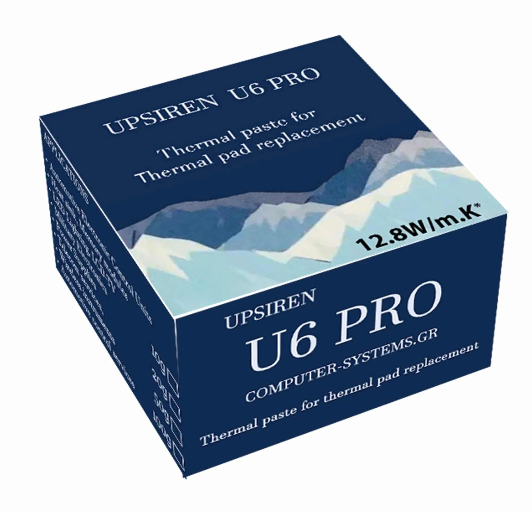UPSIREN U6 Pro 10g Mastic Thermique pour Processeur VGA GPU IC Refroidissement Rapide Pad Thermique Remplacement Mastic de Blocage de la Chaleur Haute Performance