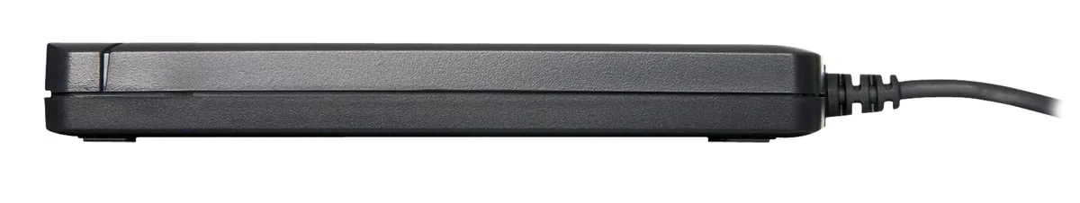 FREECOM Lecteur de disquettes externe noir; lecteur externe 3,5 pouces USB pour disquettes; USB 2.0; 1.44 MB; lecteur de disquettes portable et ultra petit; Plug and Play; PC et MAC