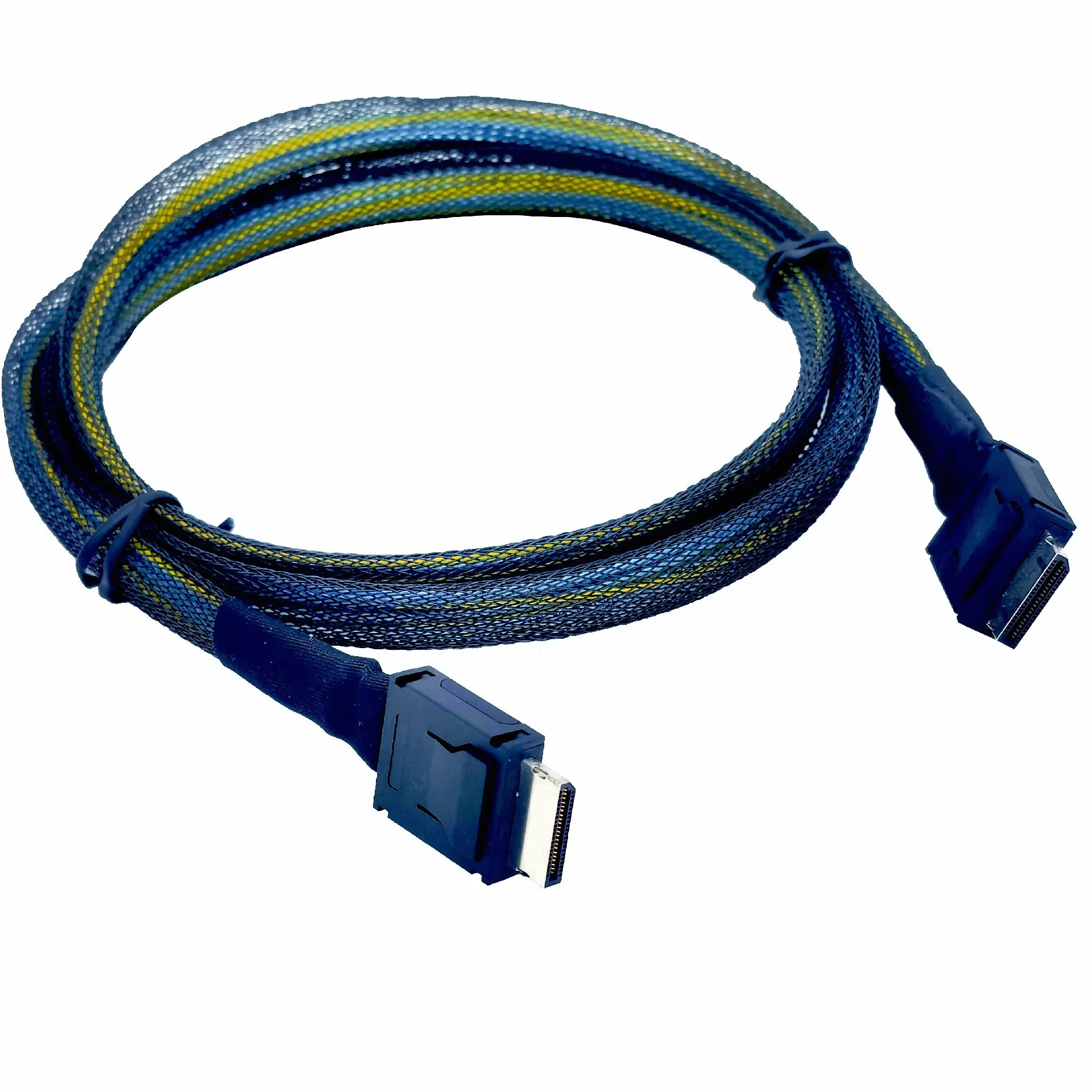Oculink Câble PCIe 4.0 SFF-8611 4i Câble d'extension mâle pour eGPU Mini PC SSD Consoles de jeux portables portables (50 cm)