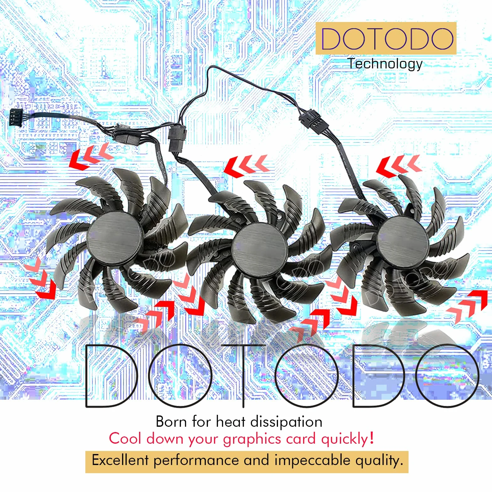 Ventilateur de refroidissement 75 mm T128010SU 0,35 A pour Gigabyte AORUS GTX 1080 1070 Ti G1 Gaming Fan GTX 1070Ti G1