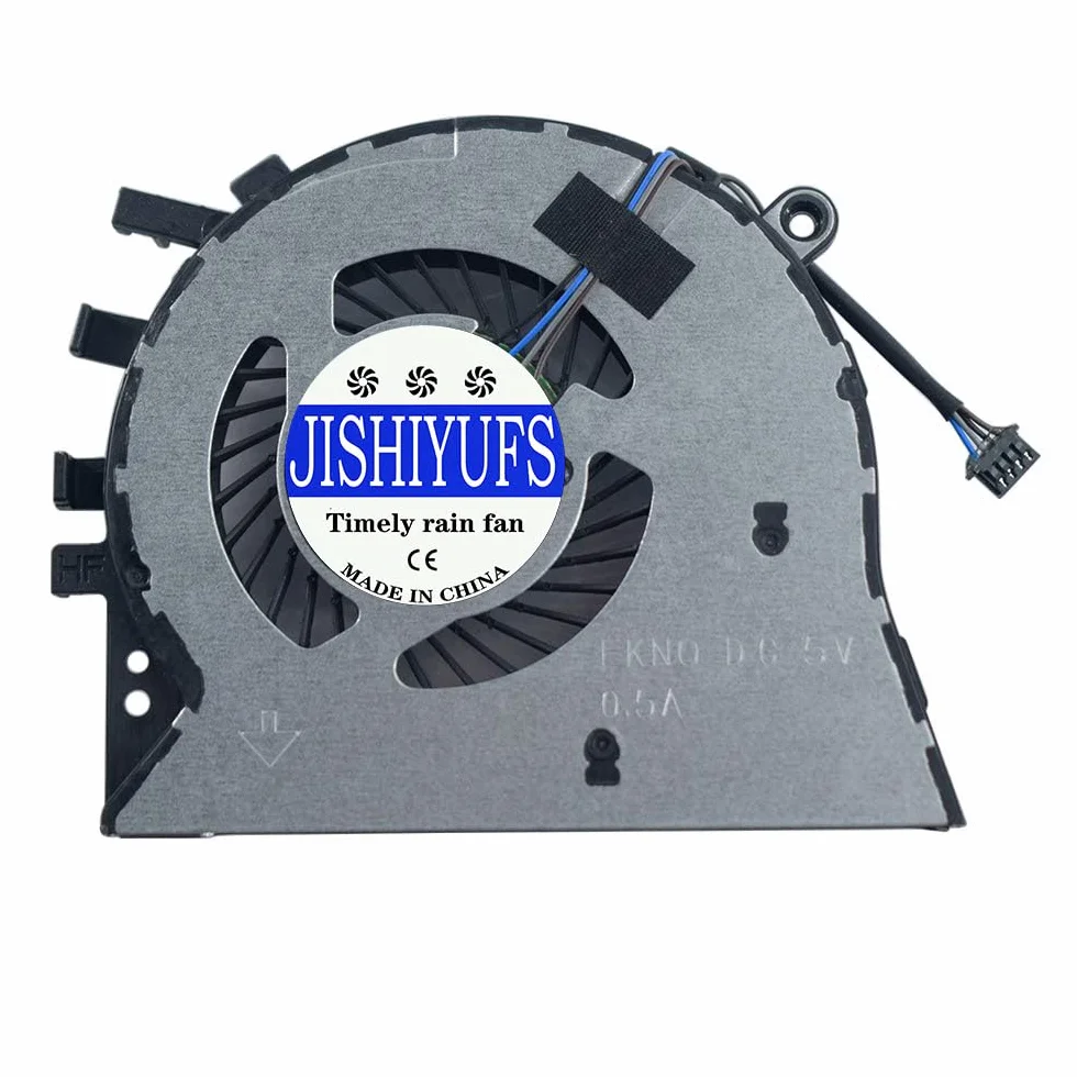 Nouveau CPU Ventilateur de Refroidissement pour HP Notebook 17-by 17-BY0053C 17-BY0017CY 17-BY0021DX 470 G7 Series Laptop L22529-001 NS85B00-17K22 L22531-001 DFS541105FC0T FKN0 DC5V 0.5A