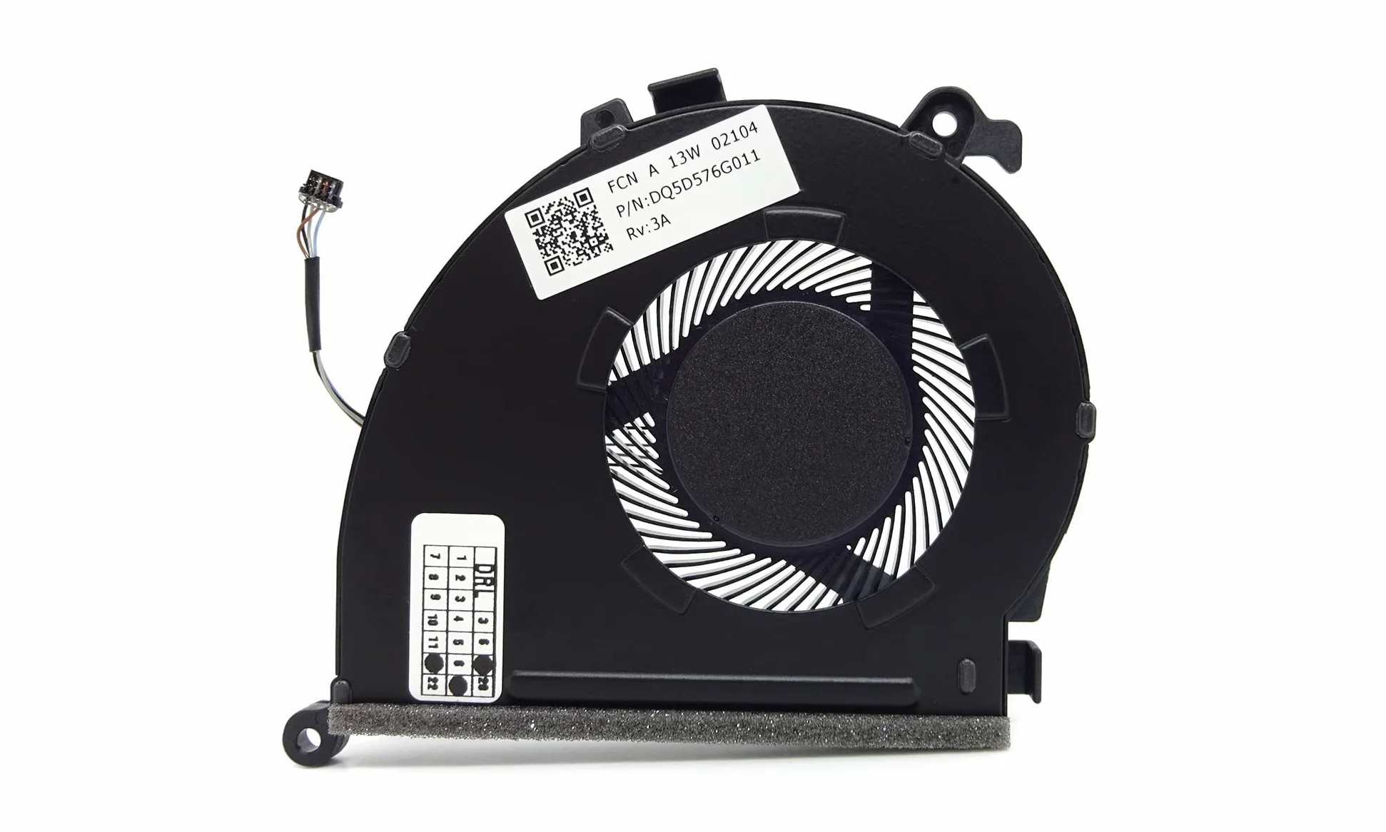 Ventilateur de refroidissement CPU pour Lenovo ThinkBook 14-IIL, 14-IML, 15-IIL, 15-IML ; PN: 5F10S13905, DQ5D576G011;