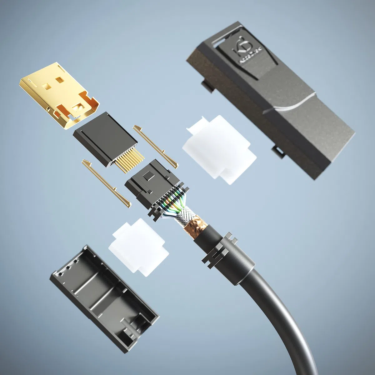 KabelDirekt – 2x Câble adaptateur DisplayPort-DVI – 2m (DVI Dual Link/24+1, DisplayPort Dual-Mode/DP++, 1080p/Full HD à 60Hz, câble vidéo numérique actif, pour relier un PC et un écran, noir)