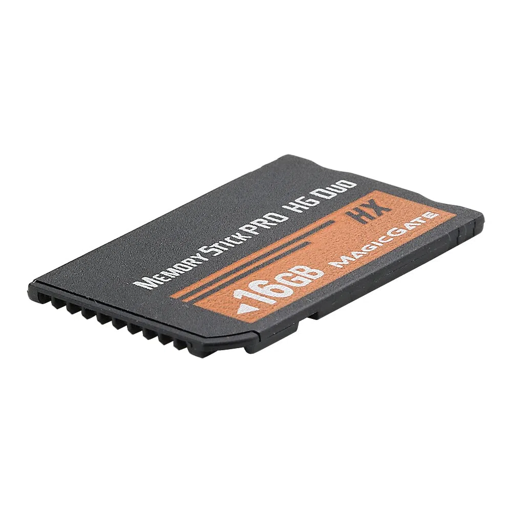 MemoryStick Pro-HG Duo Carte mémoire PSP compatible avec appareil photo Sony PSP1000 2000 3000 16 Go