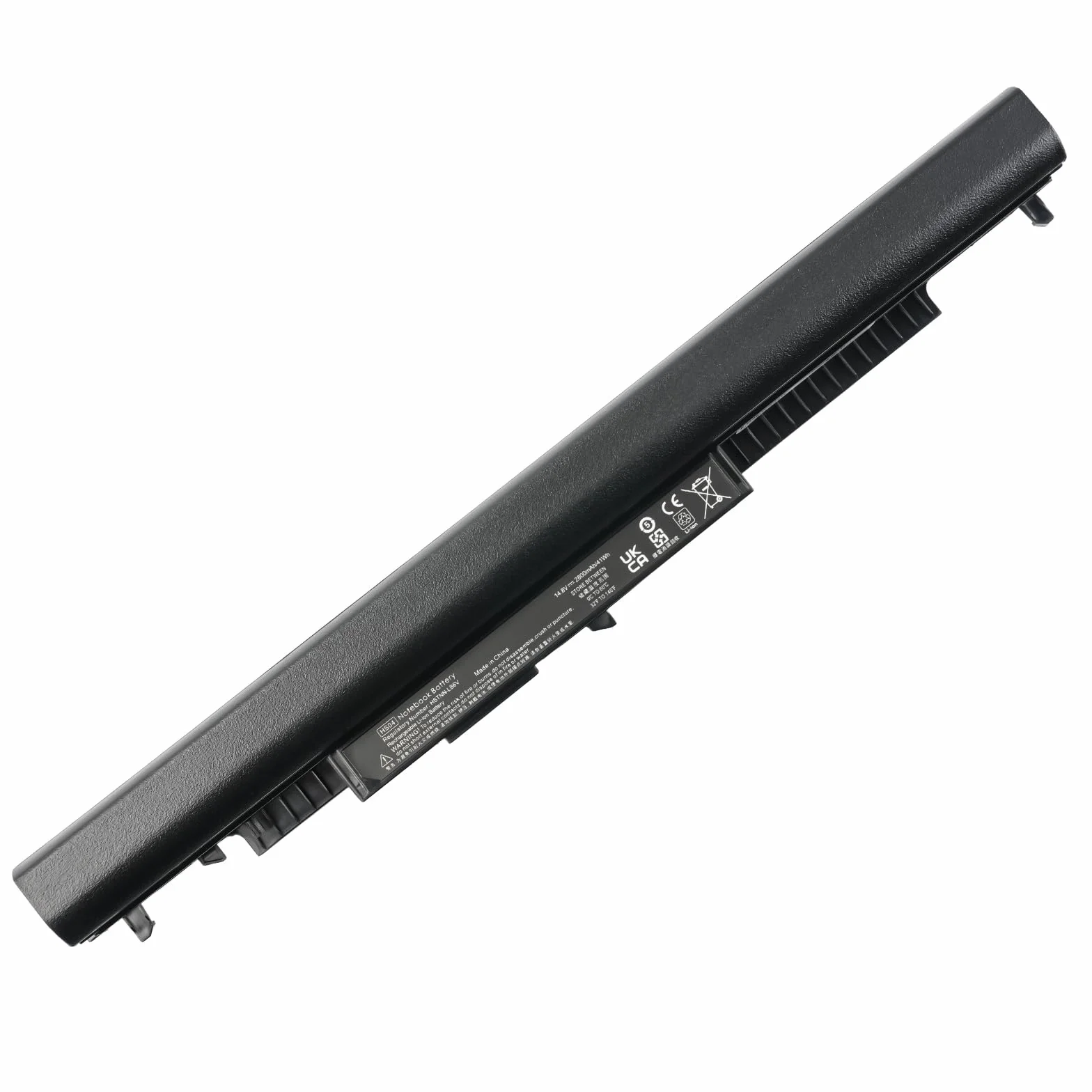 2800mAh HS04 807956-001 807957-001 HS03 Batterie d'Ordinateur Portable pour HP 240 G4 245 G4 246 G4 250 G4 807611-421 807612-421 HSTNN-LB6V HSTNN-LB6U 15-AF067SA TPN-I119 15-BA042NG【14.8V/41Wh】