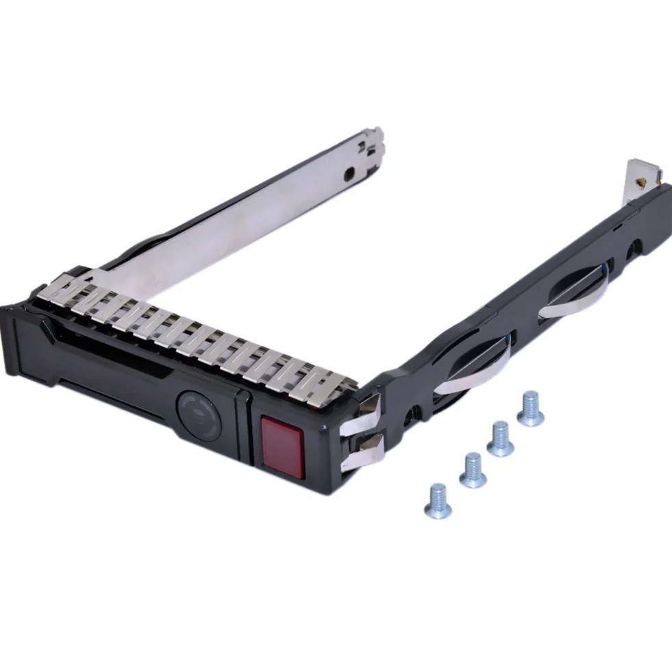 Lot de 2, RGBS 2,5" SFF SAS SATA Disque Dur Plateau Caddy pour HP Proliant 651687-001 651699-001 G8 Gen8 Gen9 G9 ML350p ML350 DL360e DL360p DL320e DL380e DL380p DL160 Sl270s 230 Série