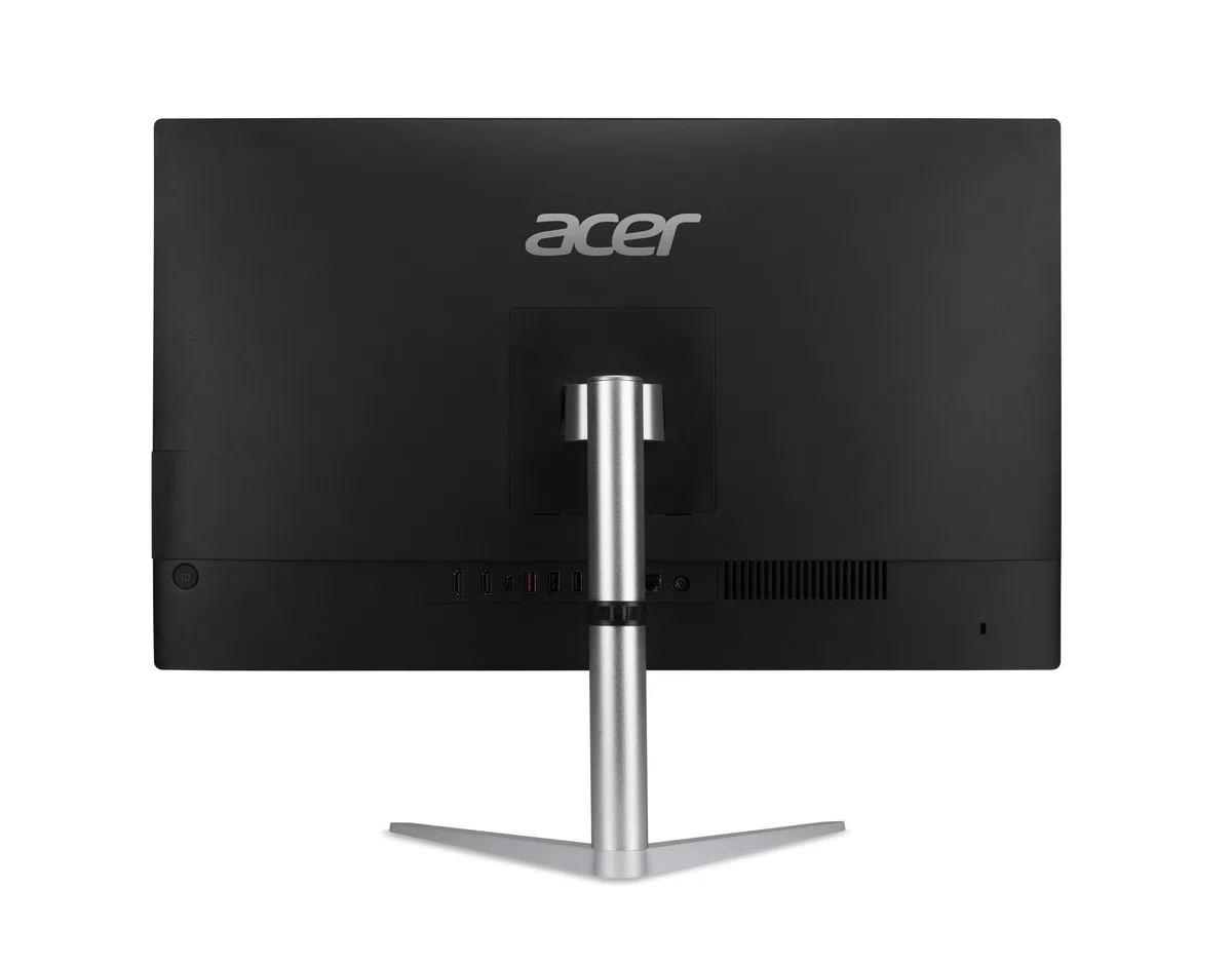 Acer Aspire C24-1300 I All-in-One PC 23.8" Full HD IPS I AMD Ryzen 5 R57520U I RAM 16 Go I SSD 512 Go I AMD Radeon Graphics I Windows 11 Famille I PC Tout-en-Un + Clavier et Souris I Argent